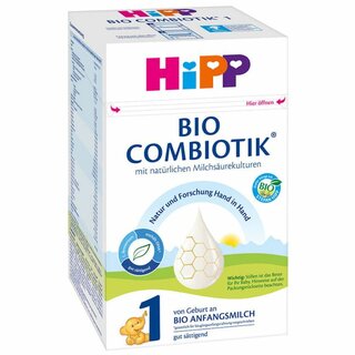 HiPP Organic Infant Formula 1 Combiotik 600g (21.16oz)