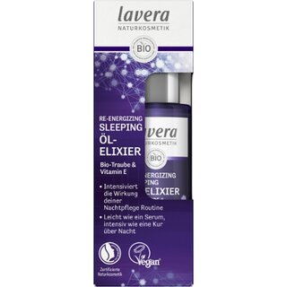 Lavera Re-Energizing Sleeping Oil-Elixir 30ml