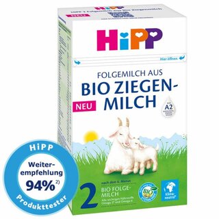HiPP 2 Follow-on Formula made from Organic Goats Milk 400g (14.1oz)