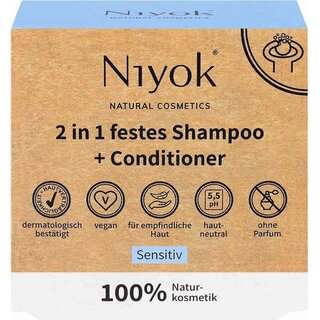 Niyok 2in1 Shampoo & Conditioner Sensitiv 80g