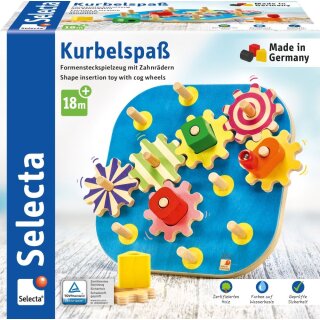 Selecta Motorikspielzeug Kurbelspass 1St.