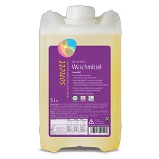 Sonett Flüssigwaschmittel Lavendel groß 5L
