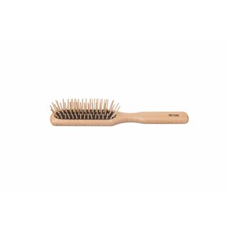 Kost Kamm  5-row Hairbrush, Straight Wood Knobs