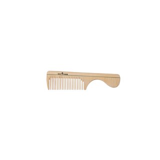 Kostkamm wooden handle comb 16cm, wide