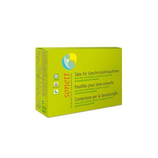 Sonett Dishwashing Tabs for Dishwashers 25x20g