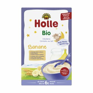 Holle Organic Milk Cereal with Banana 250g (8,82oz)