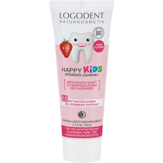 LOGODENT Kids Zahngel Erdbeer 50ml