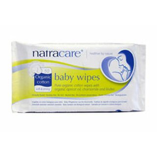 Natracare Organic Cotton Baby Wipes 50pcs