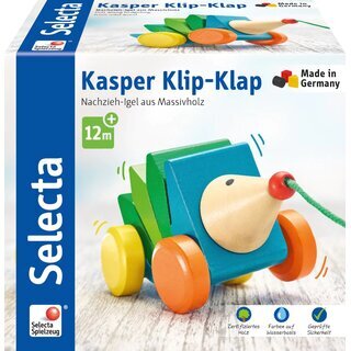 Selecta Nachziehspielzeug Kasper Klip - Klap 1St