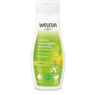Weleda Express-Feuchtigkeit Körperlotion Citrus 200ml