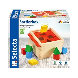 Selecta Motorikspielzeug Sortierbox 1St.