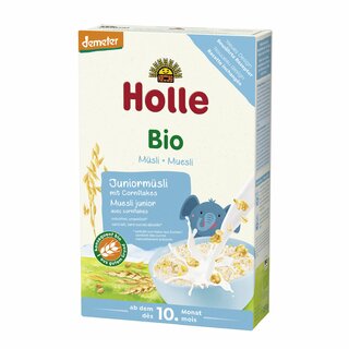 Holle Organic Junior Muesli Multigrain with Cornflakes 8,82oz (250g)