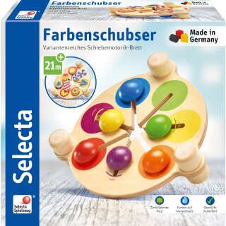 Selecta Motorikspielzeug Farbenschubser 1St.