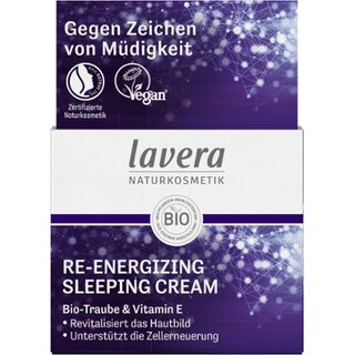 Lavera Re-Energizing Sleeping Cream 50ml