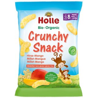Holle Organic Crunchy Snack Millet-Mango 25g
