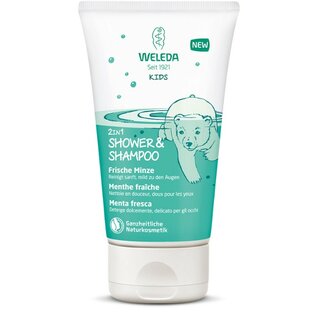 Weleda Kids 2in1 Shower & Shampoo Frische Minze 150ml