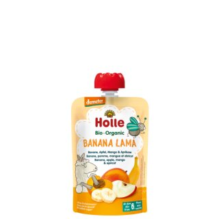Holle Banana Lama - Pouchy Banane, Apfel, Mango und...