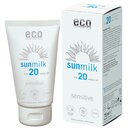 Eco Sonnenmilch Sensitiv LSF 20 Mittlerer Schutz 75ml