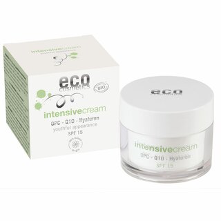 Eco Intensive Cream SPF 15 with OPC, Coenzyme Q10 and Hyaluronic Acid 50ml