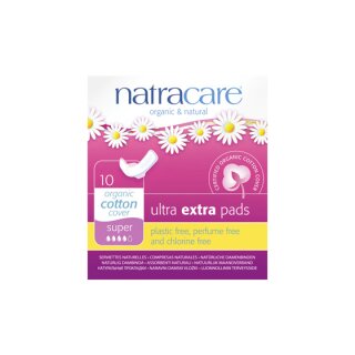 Natracare Damenbinden Ultra Extra Super 10St.