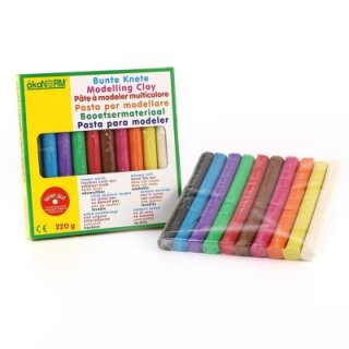 ÖkoNorm Modelling Clay 220g - 10 Colour