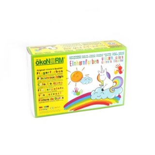 ÖkoNorm Fingerpaintsset Unicorn 6x150g
