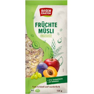 Rosengarten Fruits Muesli 750g