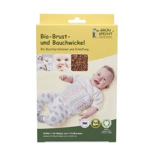 Grünspecht Bio-Brust & Bauchwickel Größe: 1 - 1 St.