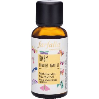 Farfalla Baby, Fenchel Kamille, Soothing Tummy Oil 30ml