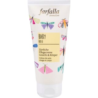 Farfalla Baby Tender Care Cream Rose Face & Body 100ml