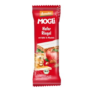 Mogli Hafer Apfel Riegel 25g