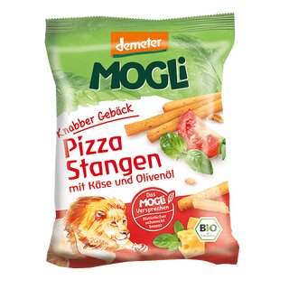 Mogli Pizza-Stangen mit Käse und Olivenöl 75g
