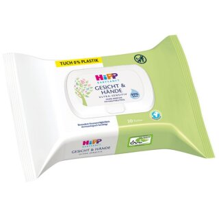 HiPP Face & Hands Wipes 20Pc.