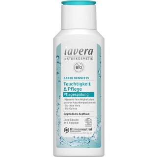 Lavera BASIS Sensitiv Feuchtigkeit & Pflege Spülung 200ml