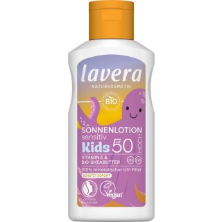 Lavera Sensitive Sun Lotion Kids SPF 50 100ml