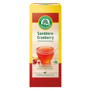 Lebensbaum Sanddorn-Cranberry 20x2,5g