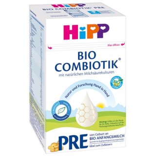 HiPP Pre Organic Infant Formula Combiotik® with DHA 600g