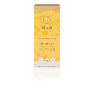 Khadi Goldhauch Pflanzenhaarfarbe 100g