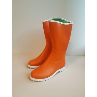 Grand Step Women Rubber Boots 1Pa. 42 Mandarin