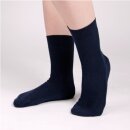 Living Crafts Cotton Kids Socks thin 1Pa. navy blue 33/34