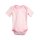 Living Crafts Cotton Short-sleeved Baby Body 1St. natural/pink stripes 50/56
