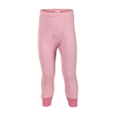 Living Crafts Kinder-Unterhose lang Wolle/Seide 1St. blau/natur gestreift 116
