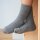Living Crafts Wool/Cotton Socks 1Pa. grey melange 41/43