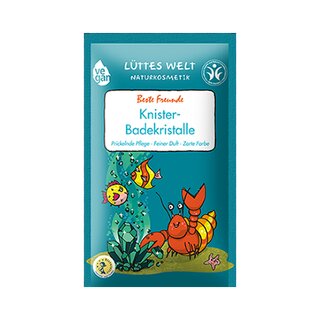 Lüttes Welt Knister-Badekrsitall Beste Freunde 80g