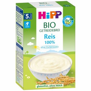 HiPP Organic Grain Porridge 100% Rice 200g (7,06oz)