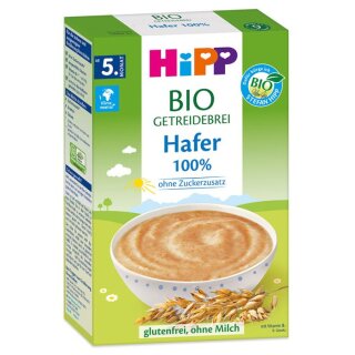 HiPP Organic Grain Porridge 100% Oats 200g