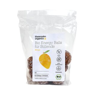 Lwenzahn Organics Energy Balls for Nursing Mothers Mango 100g