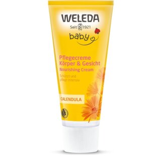 Weleda Calendula Moisturising Body & Face Cream 75ml