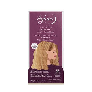 Ayluna Plant-Based Hair Dye No.20 Honey Blonde 100g