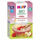 HiPP Organic Porridge Oats, Strawberry and Raspberry 250g...